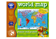 World Map Puzzle & Poster